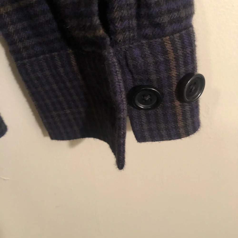 BANANA REPUBLIC HEAVY FLANNEL SHIRT JACKET